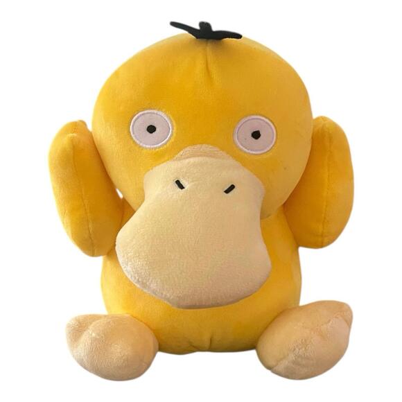 Nintendo Other - Psyduck 1997 Pokémon Nintendo Large 16" Vintage Plush Stuffed Doll Japan HTF